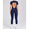 Гладкий комбенизон Leggings Body Crop T-shirt Skin model 76